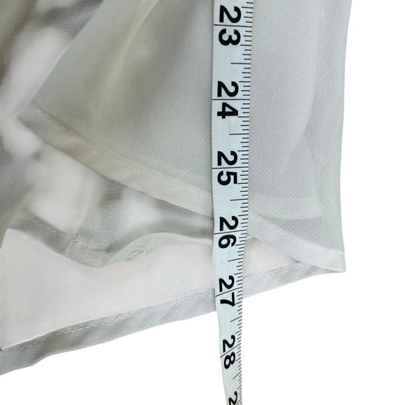 FREE PEOPLE Augusta Floral Skirt XS Embroidered Lace Ivory Boho Prairie Midi - Picture 12 of 13